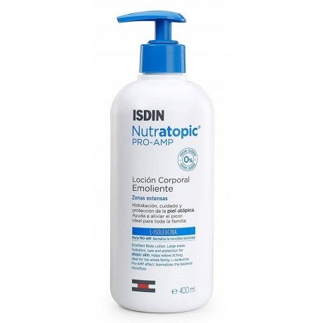 ISDIN Nutratopic PRO-AMP Loción Emoliente 400ml-1
