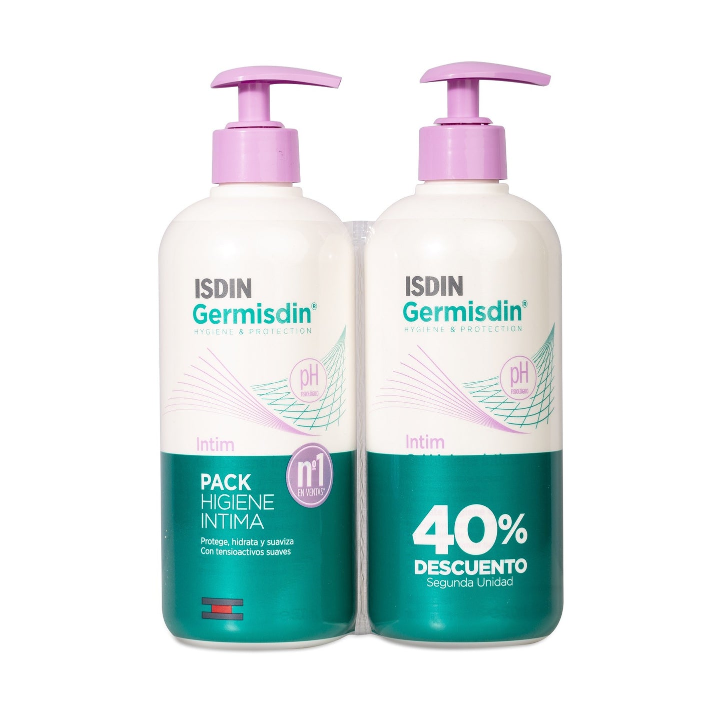 ISDIN GERMISDIN Higiene Íntima DUPLO 500ml x2-1