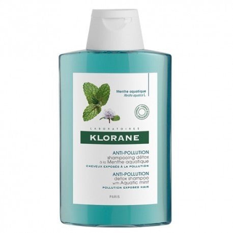 KLORANE Champú Detoxificante a la Menta Acuática 400ml-1
