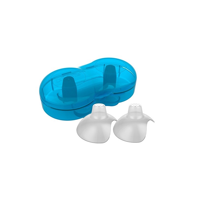 DR. BROWN'S Pezoneras de Silicona con Caja Esterilizadora Talla 2 (2 uds)-2