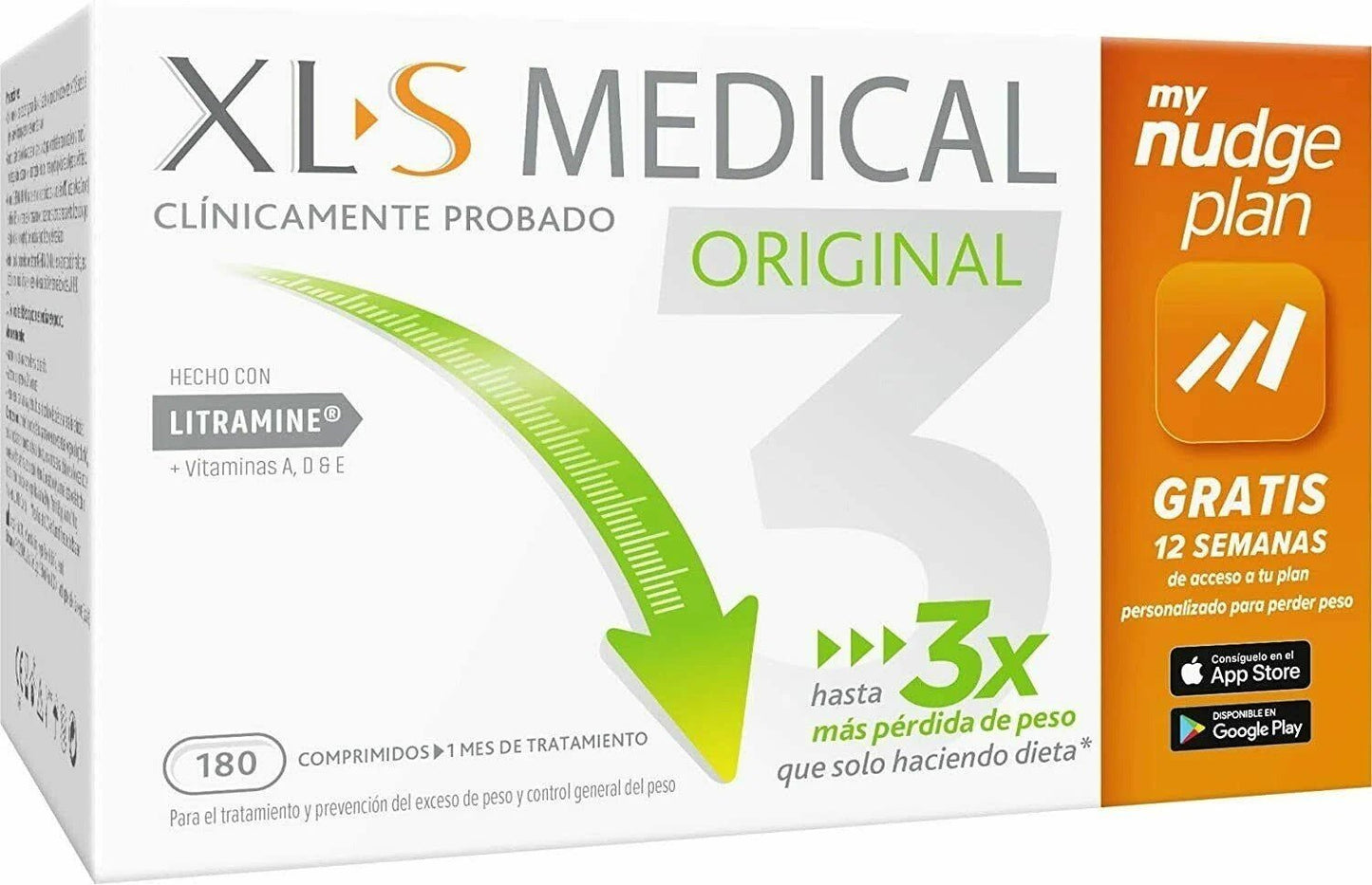 XLS MEDICAL Original 180 Comprimidos-1