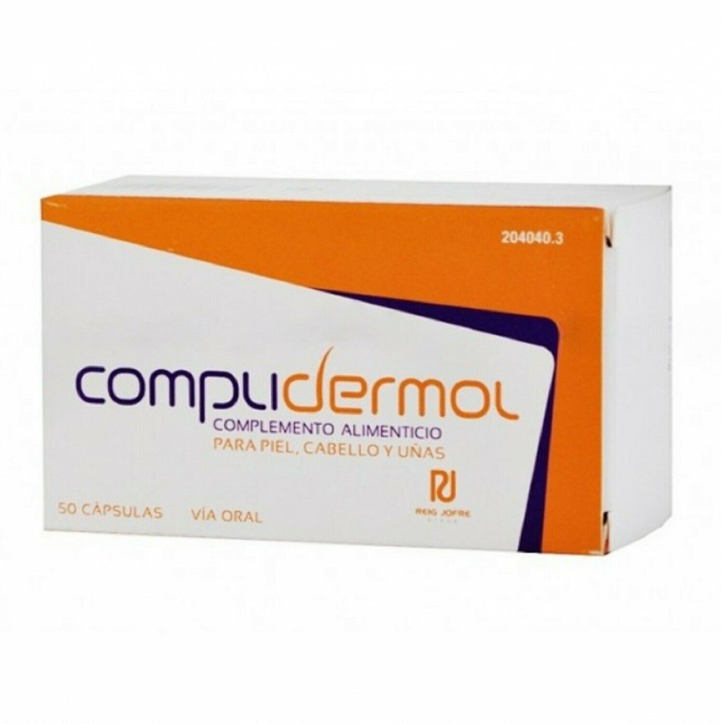COMPLIDERMOL Piel, Cabello y Uñas 50 Cápsulas-1