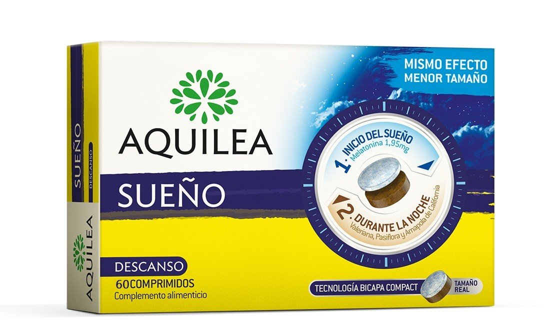 AQUILEA Sueño Compact 1,95 Mg 60 Comprimidos Bicapa-1
