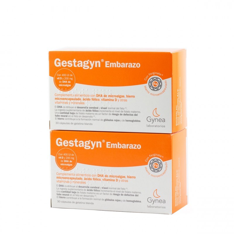 GESTAGYN Embarazo Pack Duplo en oferta 2x30 Cápsulas-1