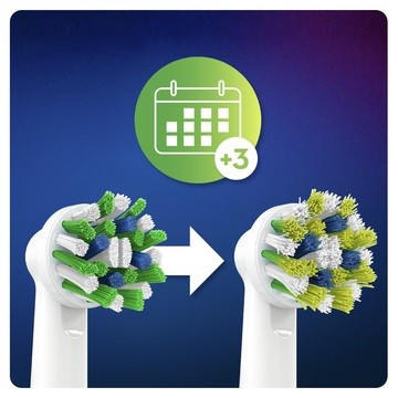 ORAL-B CrossAction Recambio con CleanMaximiser 3 Cabezales-4
