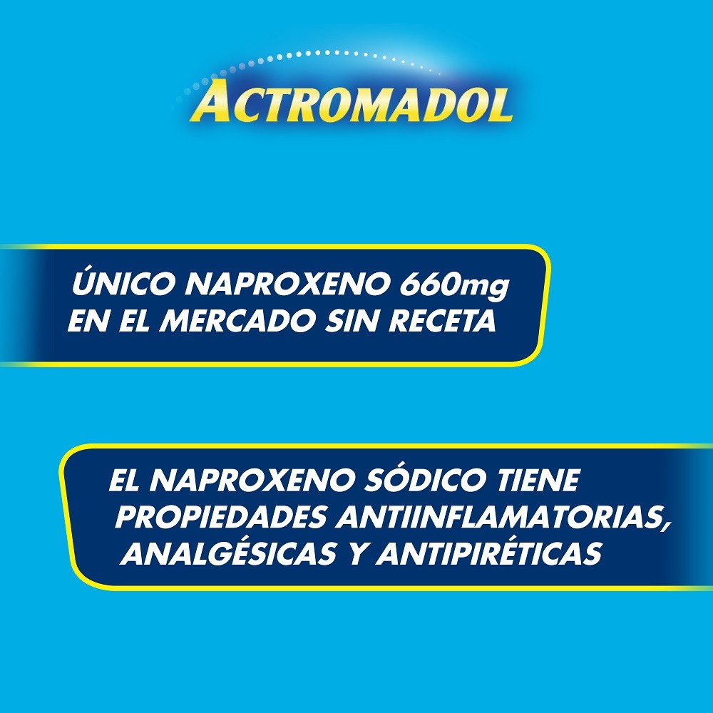 ACTROMADOL 660mg 8 Comprimidos-6