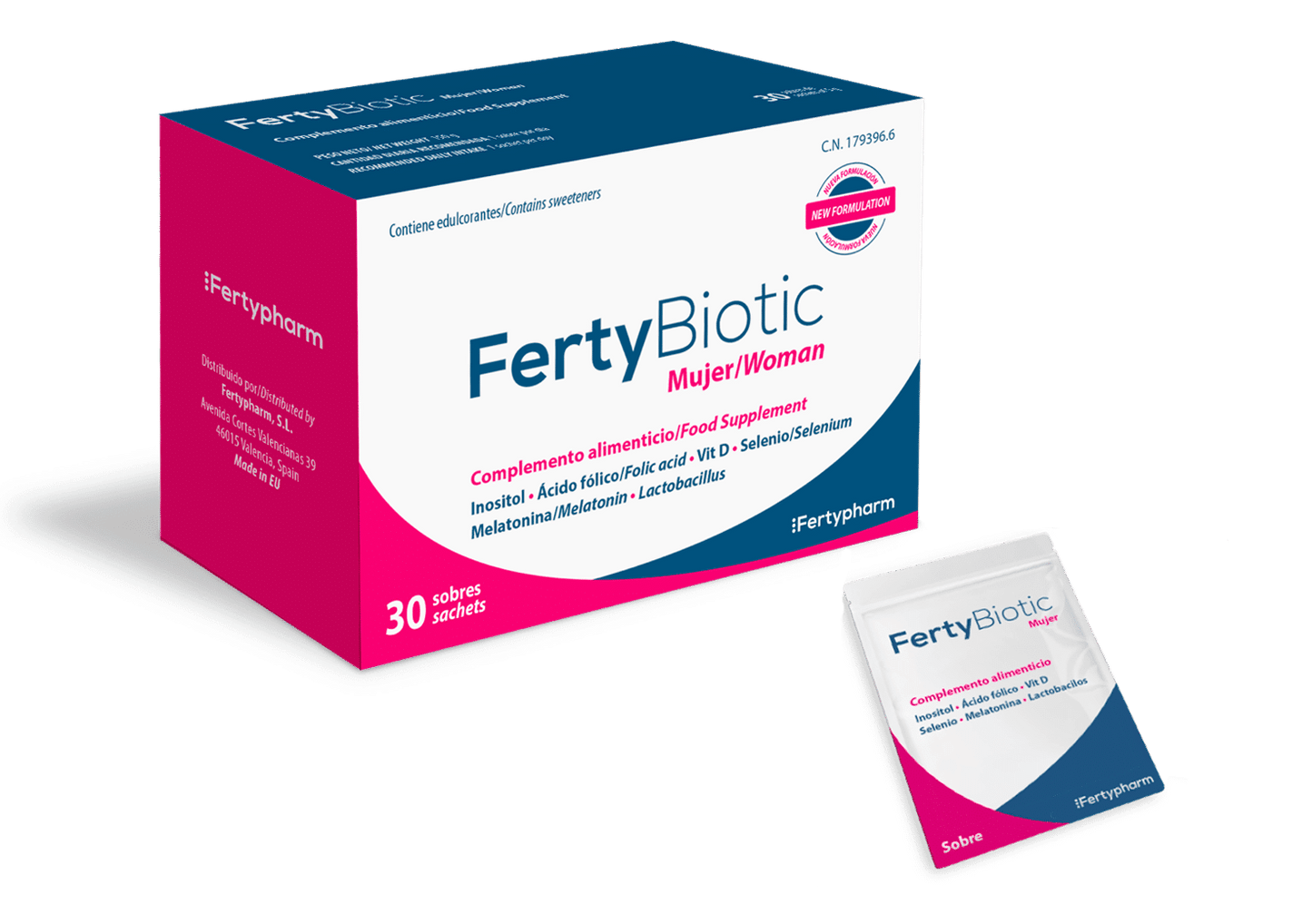 FertyBiotic Mujer 30 Sobres-1