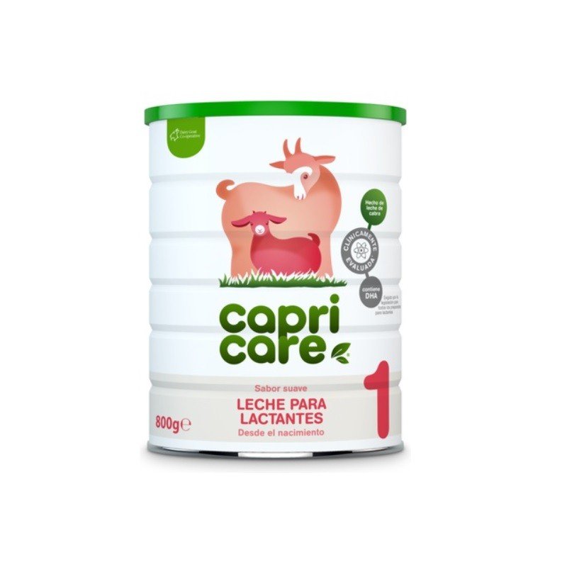 CAPRICARE 1 Leche para Lactantes a base de Leche de Cabra 800gr Nueva Formula-1