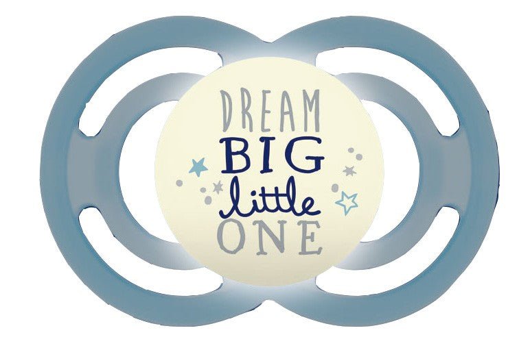 MAM Chupete Tetina de Silicona Perfect Night +6 (Azul)-1