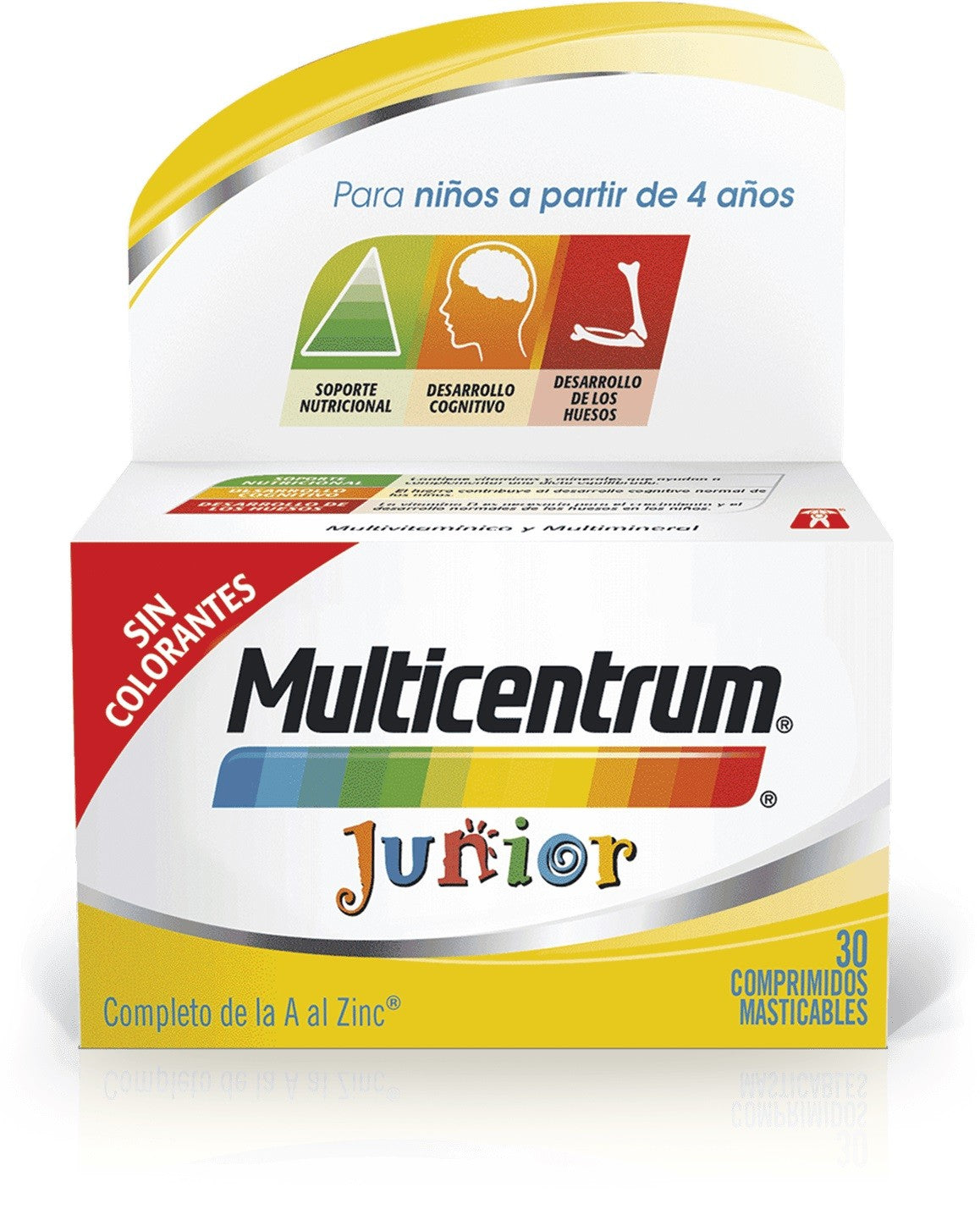 MULTICENTRUM Junior 30 Comprimidos Masticables-1