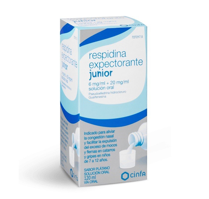 RESPIDINA Expectorante Junior Jarabe 120ml-1