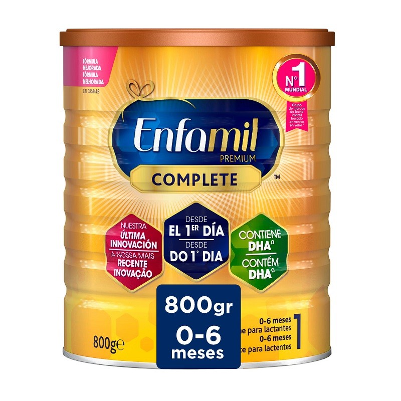 Enfamil 1 Pack 4x800gr Premium Complete Leche Infantil-2
