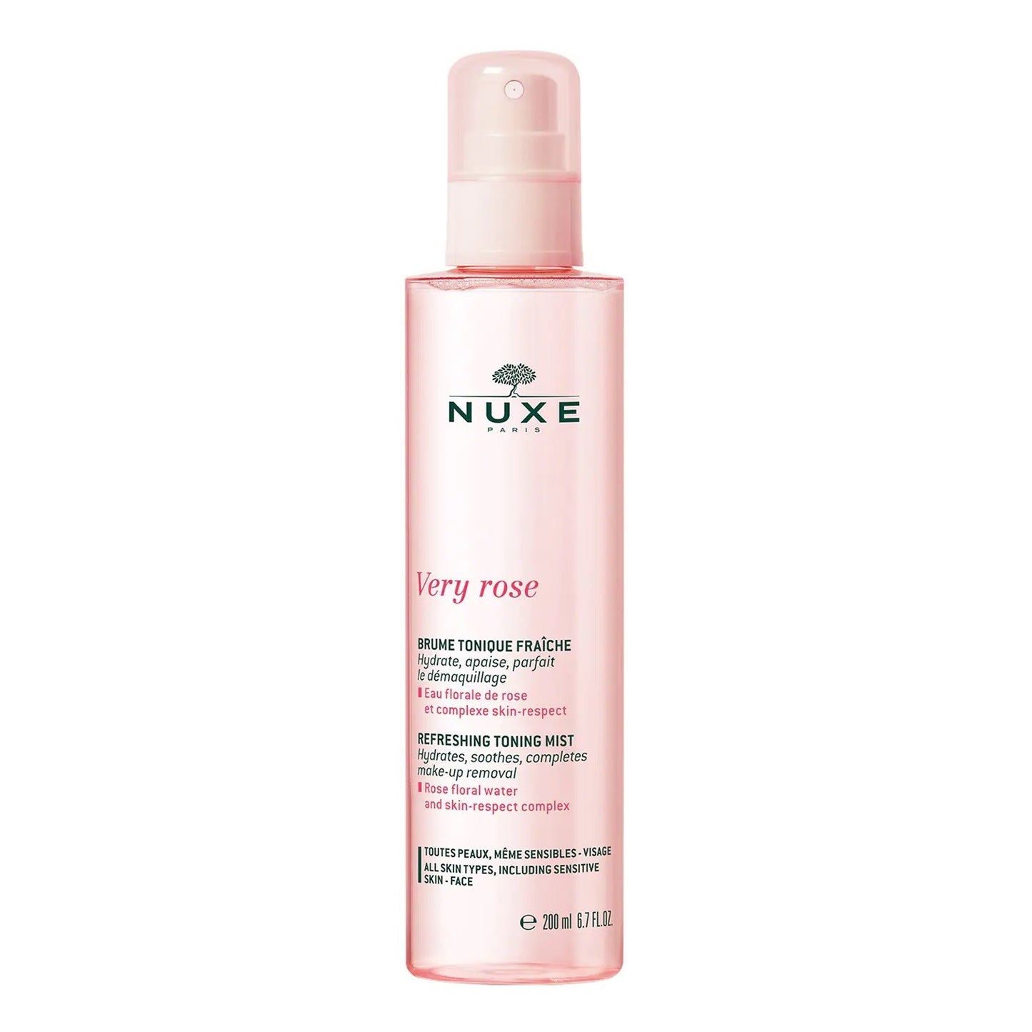 NUXE Bruma Tonificante Refrescante Very Rose 200ml-1
