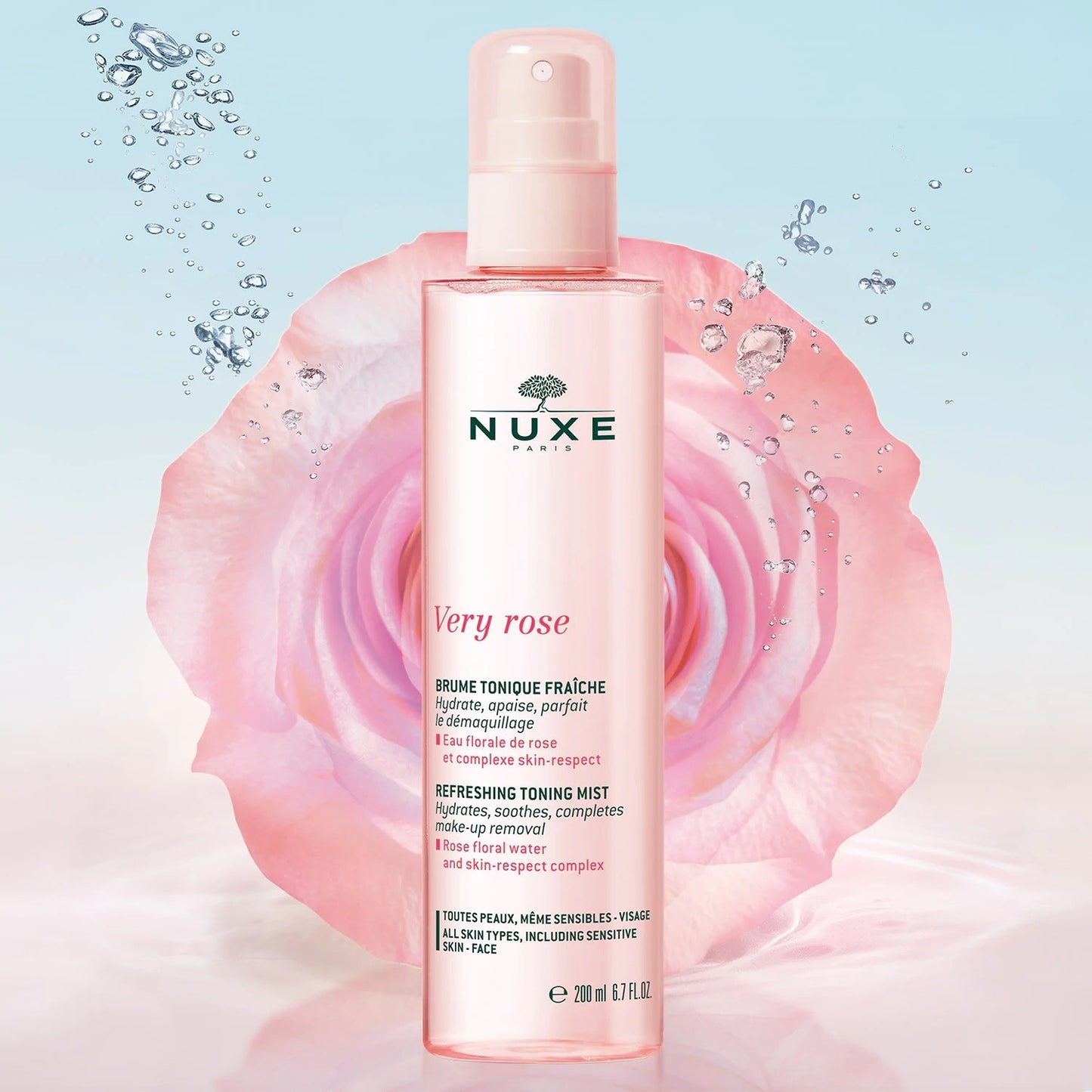NUXE Bruma Tonificante Refrescante Very Rose 200ml-2
