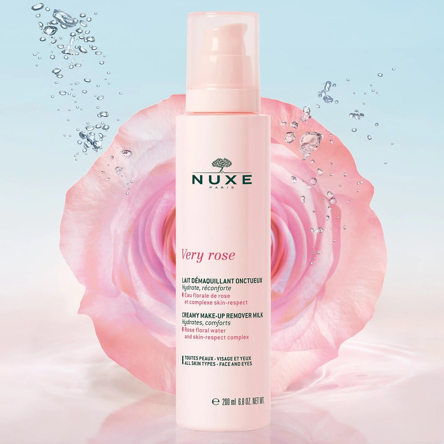 NUXE Leche Desmaquillante Cremosa Very Rose 200ml-2