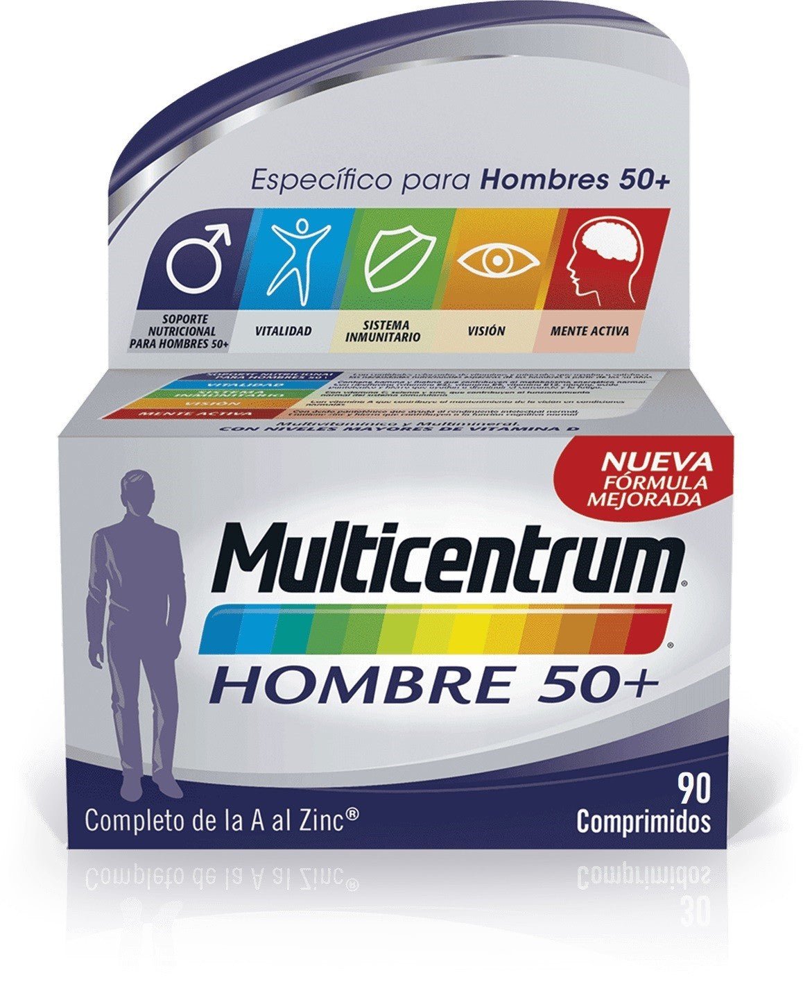 MULTICENTRUM Hombre 50+ (90 Comprimidos)-9