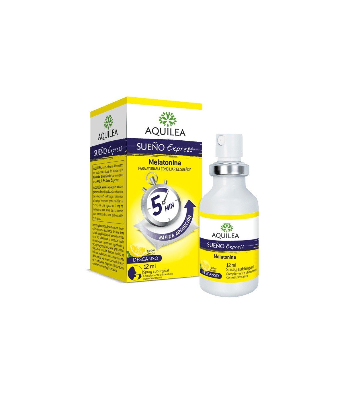 AQUILEA Sueño Express Spray Sabor Limón 12ml-2