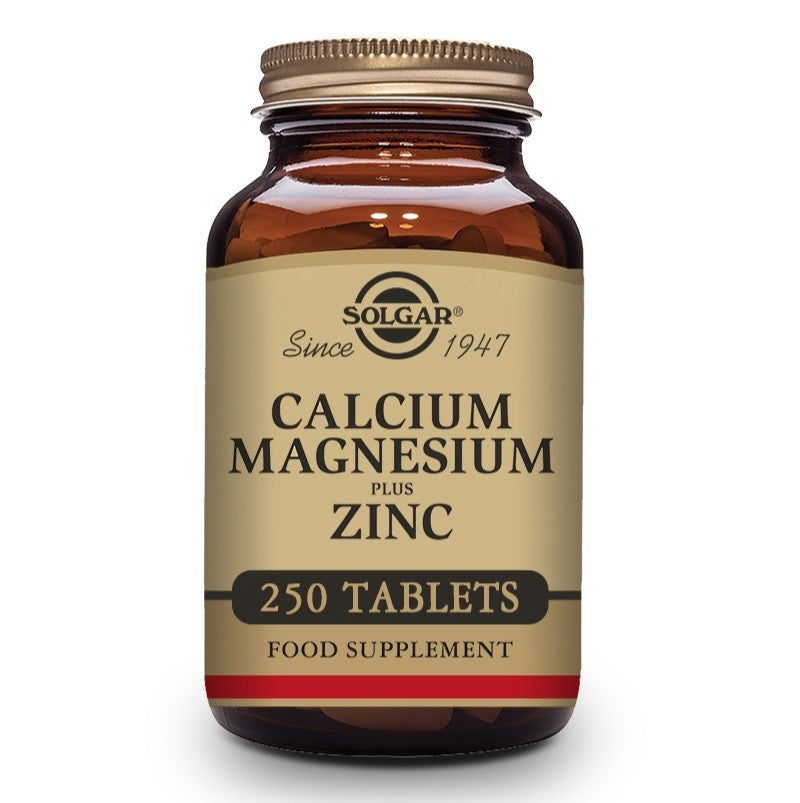 SOLGAR Calcio y Magnesio con Zinc 250 comprimidos-2