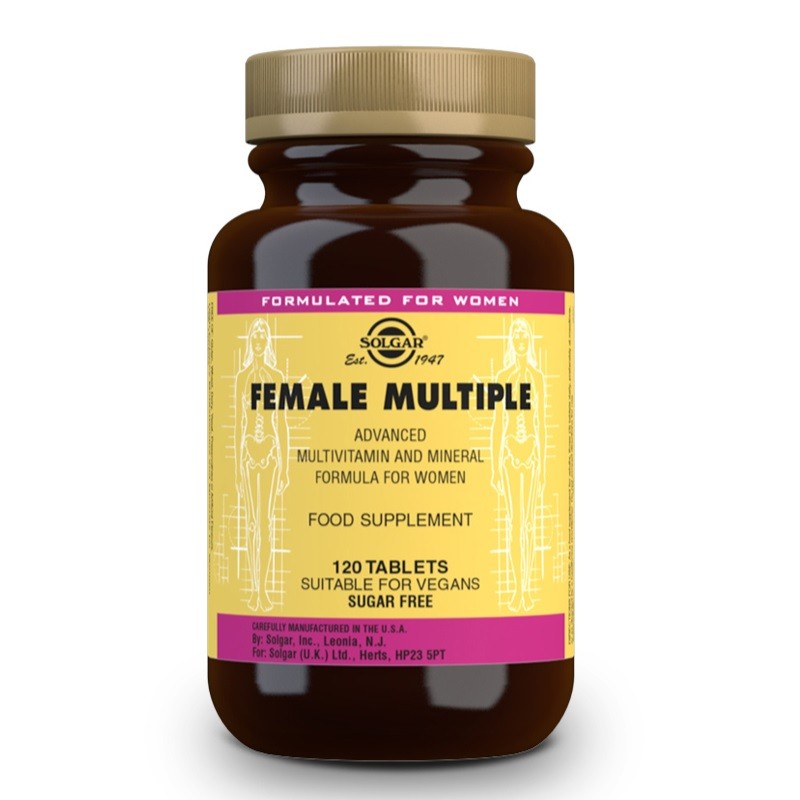 SOLGAR Female Multiple Complemento para la Mujer 120 Comprimidos-1