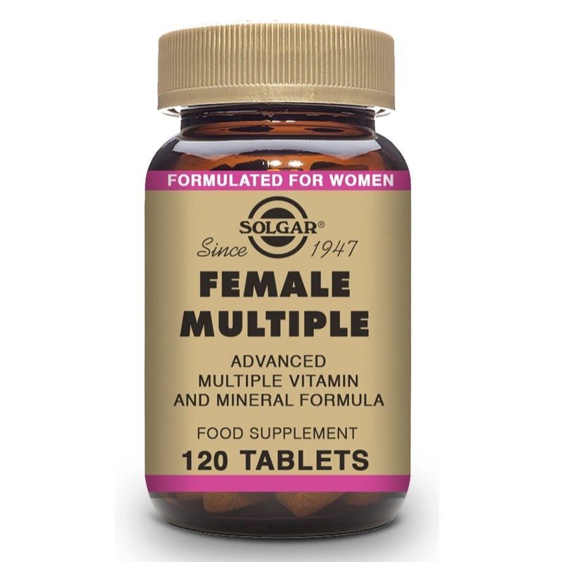 SOLGAR Female Multiple Complemento para la Mujer 120 Comprimidos-2