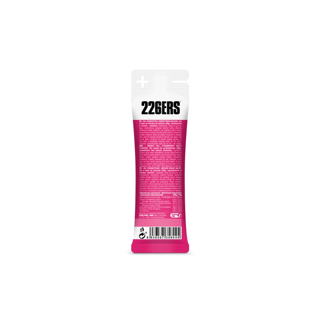 226ERS Gel de Alta Energia Morango Salgado 250Mg 76g
