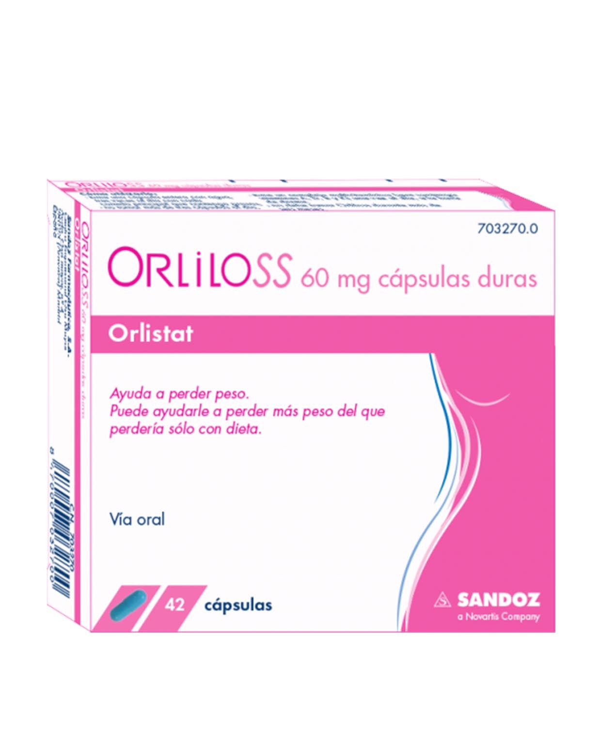 ORLILOSS 60MG 84 Cápsulas-1