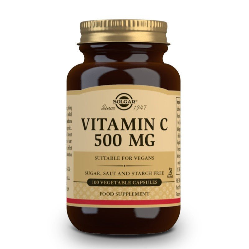 SOLGAR Vitamina C 500mg 100 Cápsulas Vegetales-2