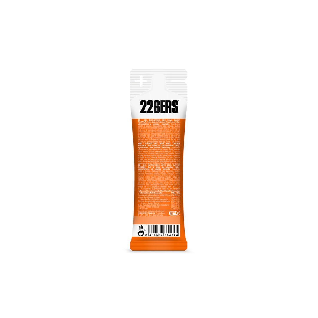 226ERS High Energy Gel Bcaa'S Laranja 76g