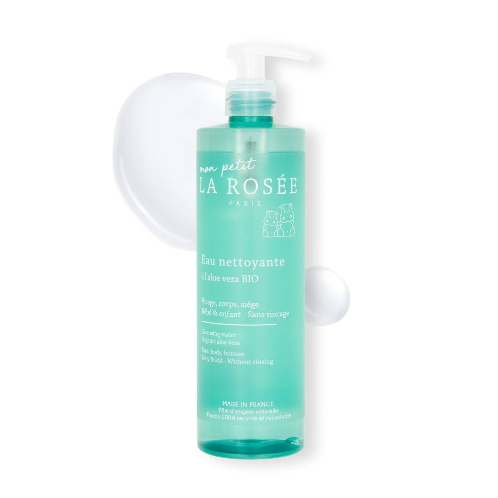 Mon Petit La Rosée Agua de Limpieza Bebé con Aloe Vera Bio 400 ml