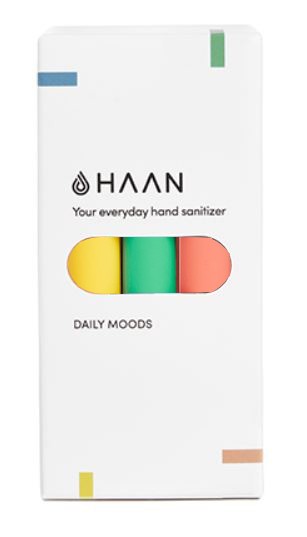 HAAN Higienizante de Manos Pack 3x30ml (Sunset Fleur, Citrus Noon y Dew of Dawn)-1