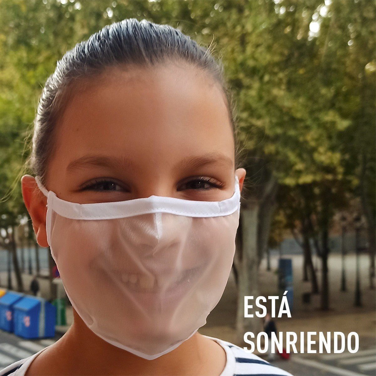 Mascarilla Transparente Homologada Reutilizable Viroblock Talla S - BEYFE--3