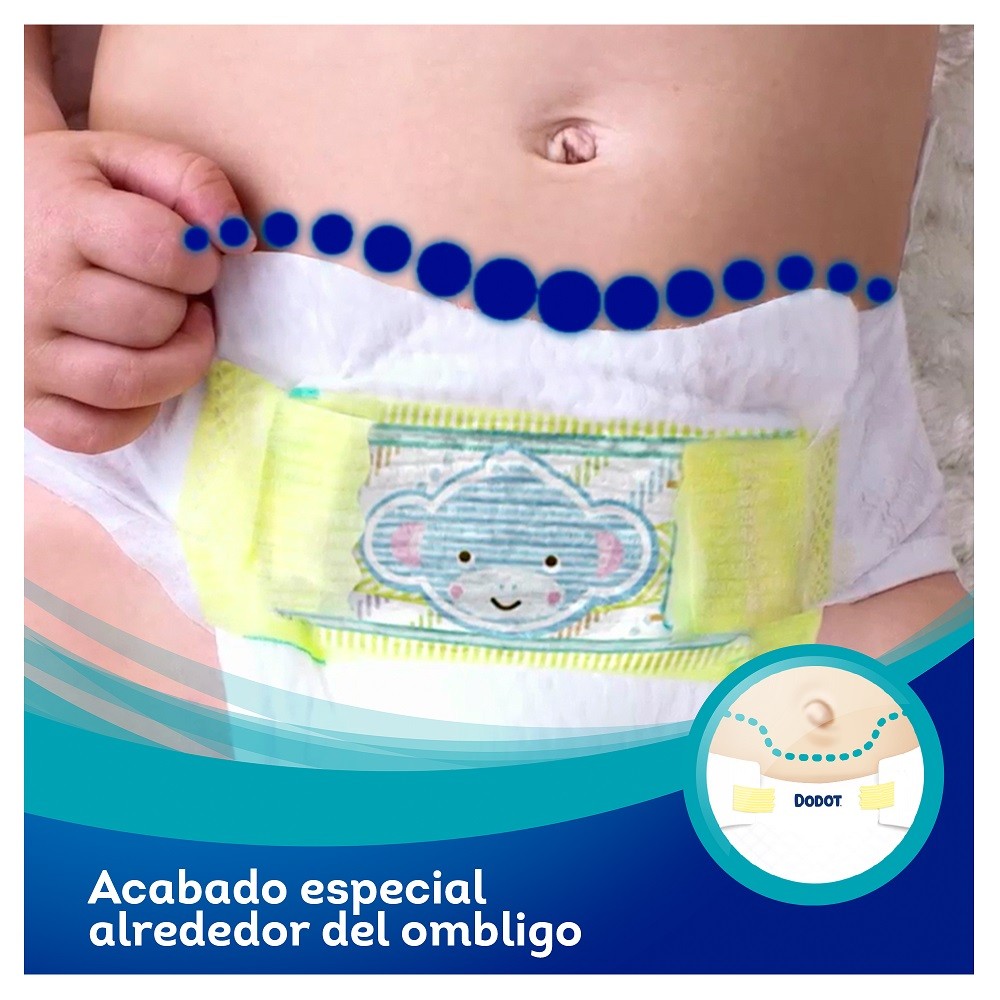 DODOT Pro Sensitive+ Talla 1 (de 2 a 5kg) 38 Unidades-3