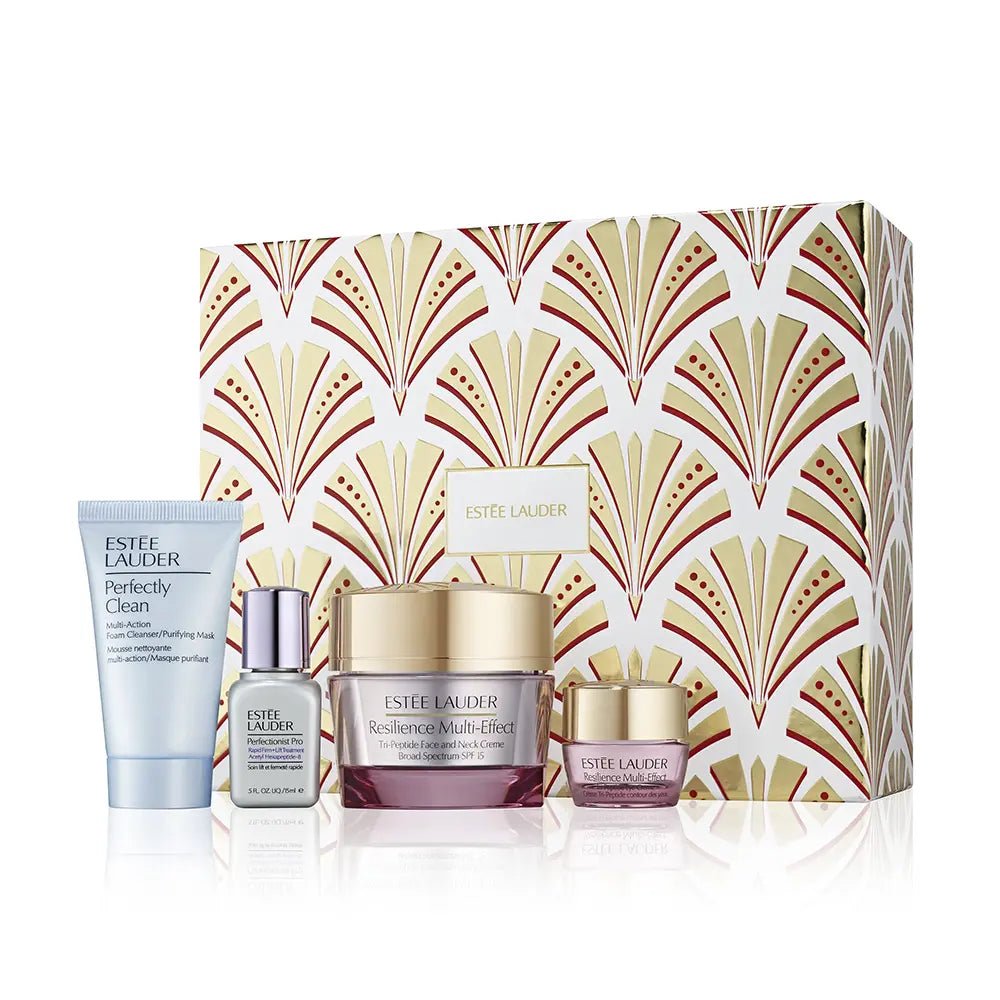 Estée Lauder Resilience Multi Effect Set Di Cura Viso 4 Pezzi.