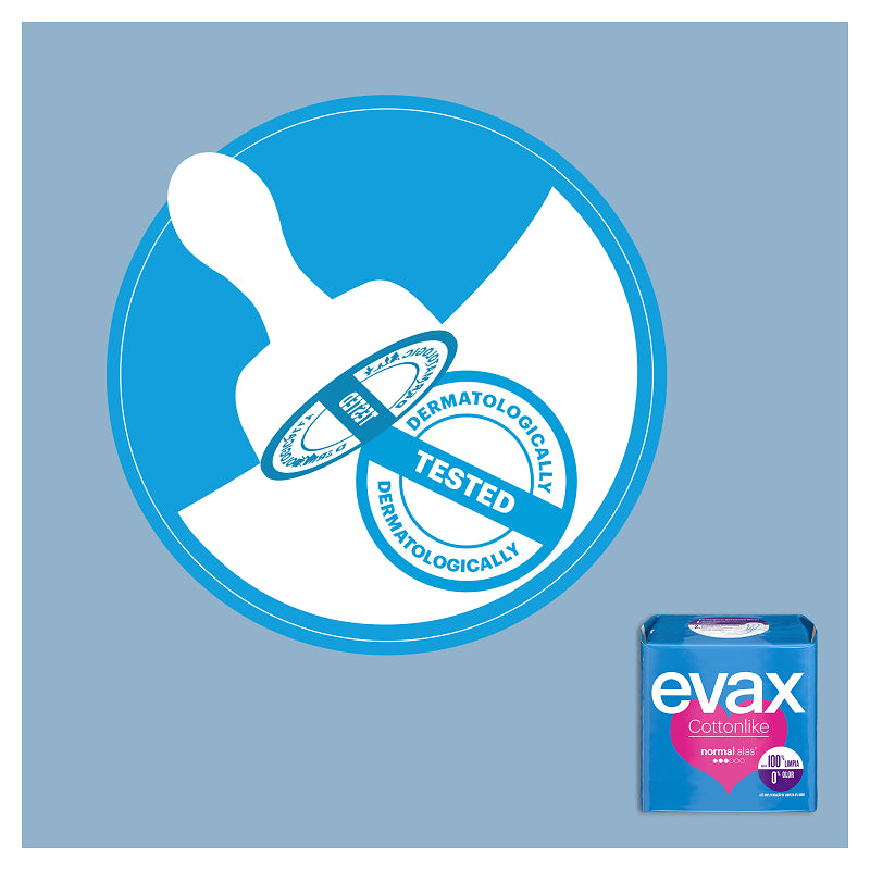 EVAX Cottonlike Normal Compresa Con Alas 16 Unidades-6