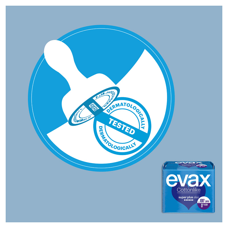 EVAX Cottonlike Super Plus Compresa Con Alas 10 Unidades-7