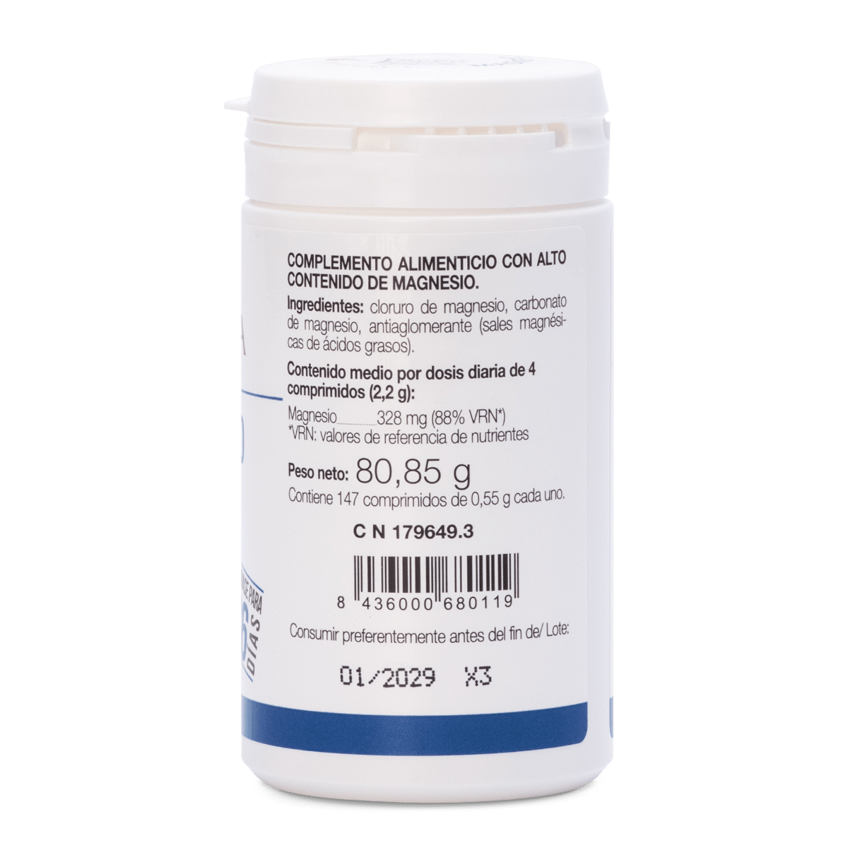 Ana María Lajusticia Magnesio 147 Comprimidos