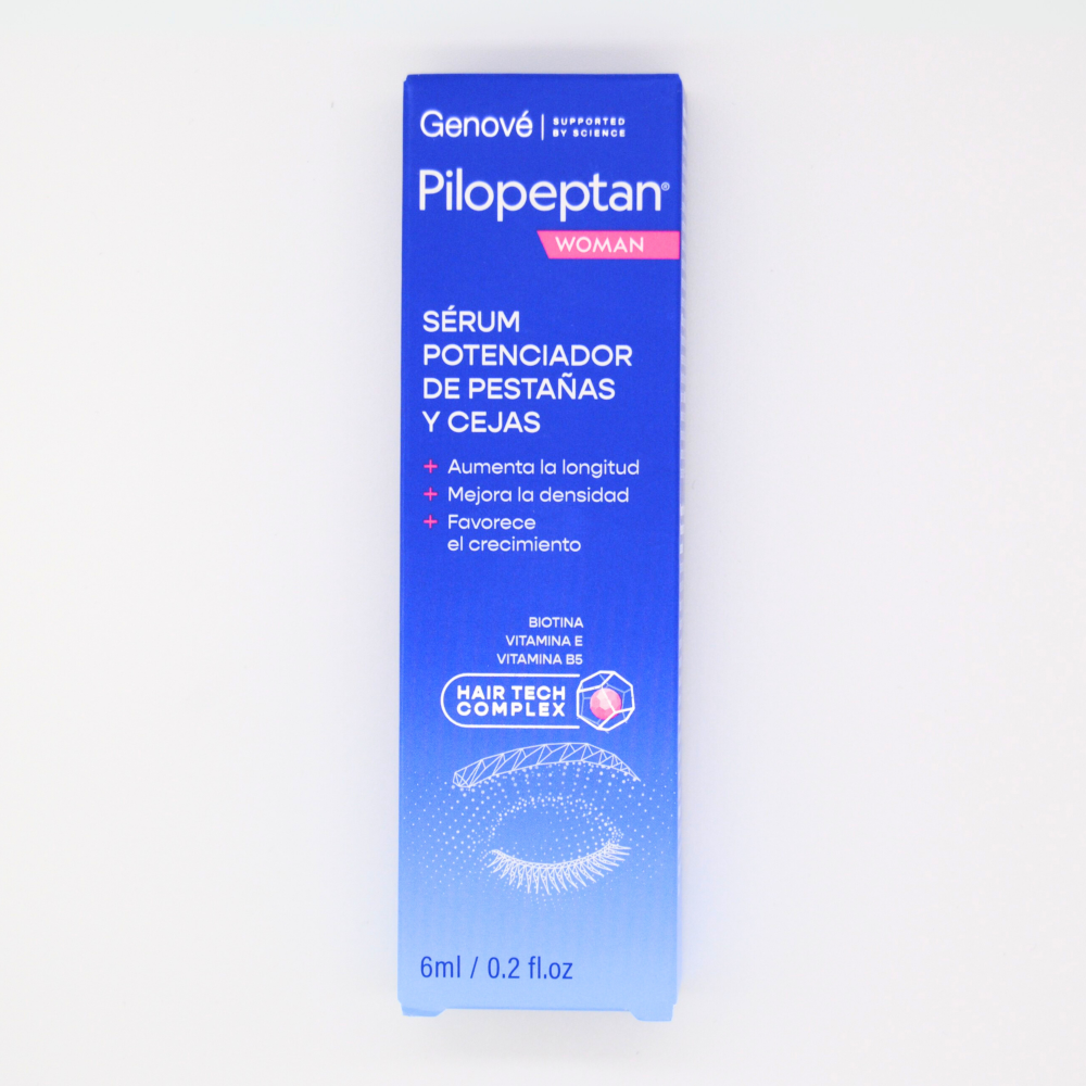 PILOPEPTAN Woman Sérum Potencializador de Cílios e Sobrancelhas 6ml