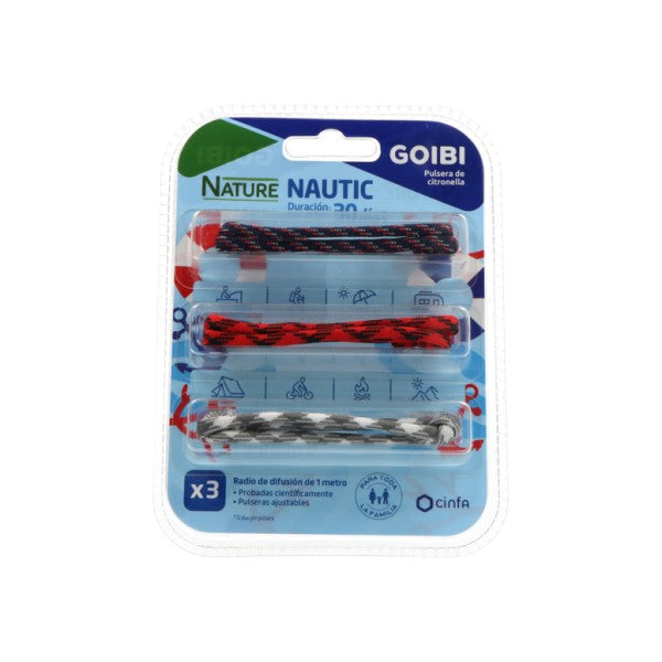 Goibi Pulsera Citronella Nautic Accesorio Insectos 1 ud-2