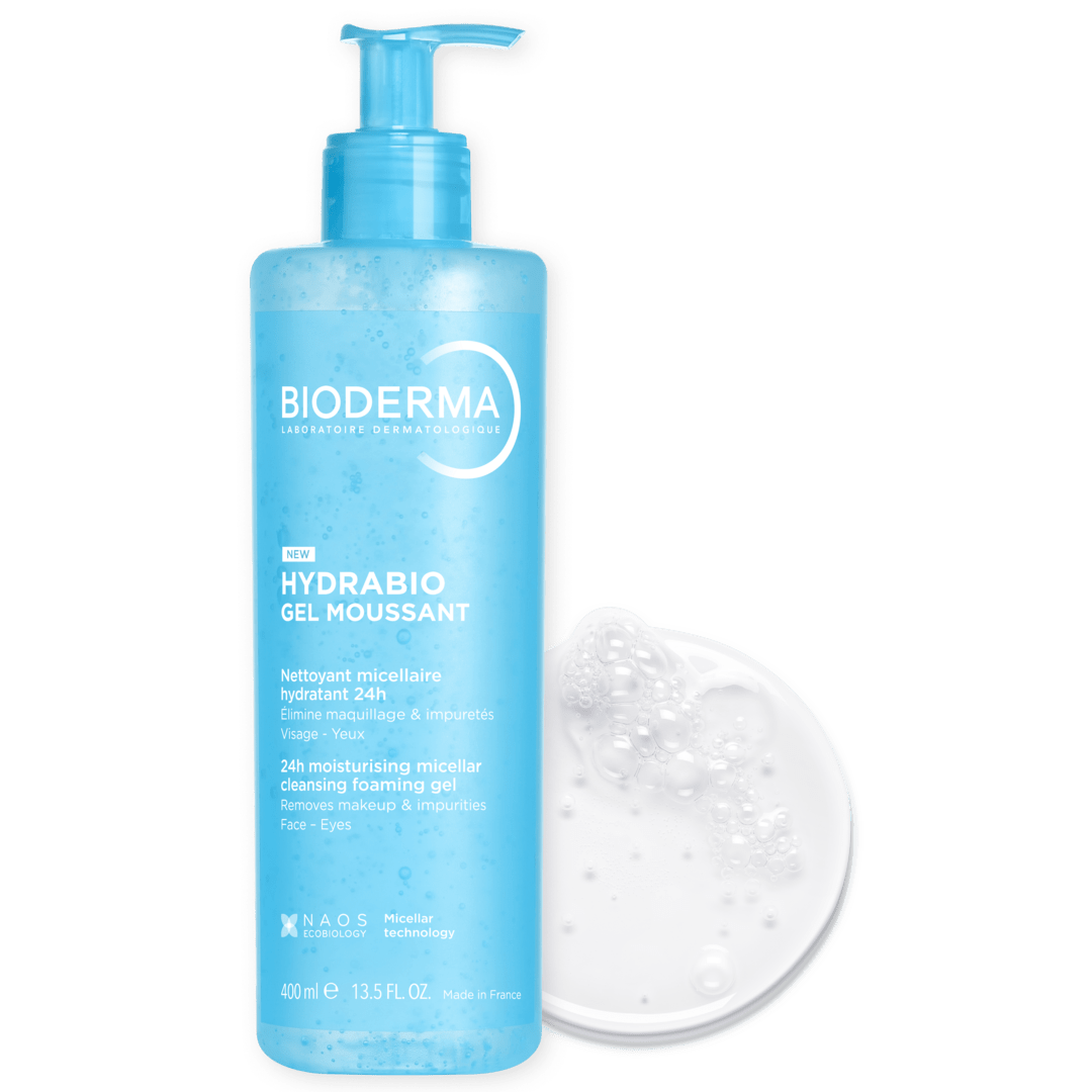 Bioderma Hydrabio Gel Moussant Gel Nettoyant 400ml