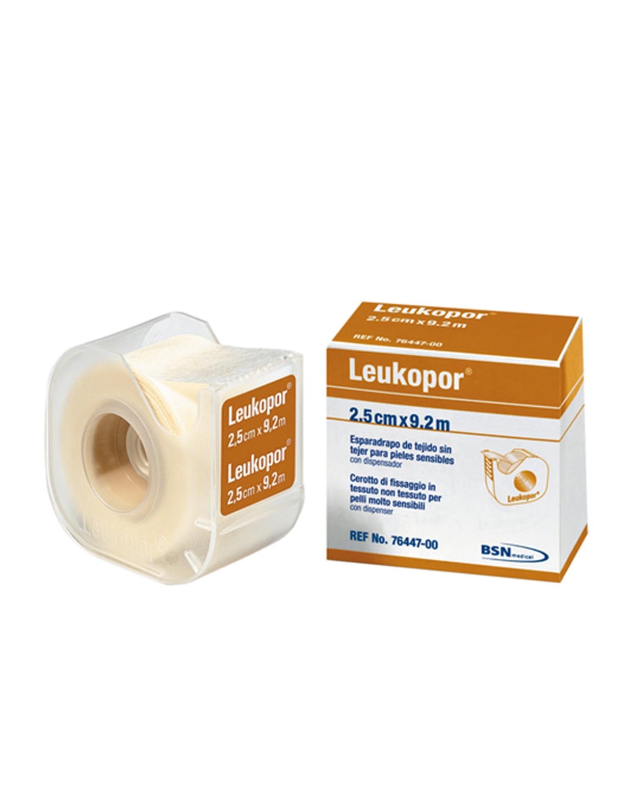LEUKOPOR Esparadrapo Pieles Sensibles 2.5CMx9.2M-1
