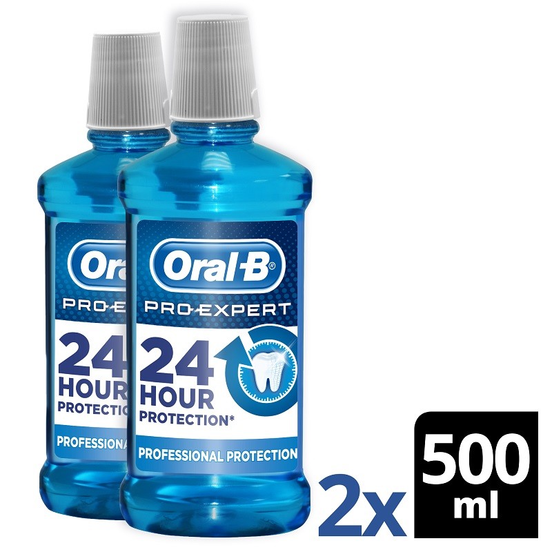 ORAL-B Pro-Expert Enjuague Bucal 2x500ml-2