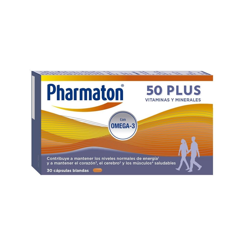 PHARMATON 50 Plus 30 Cápsulas-1