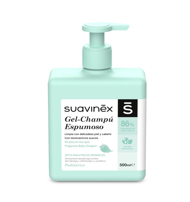 SUAVINEX Gel Champú Espumoso 500ml-1