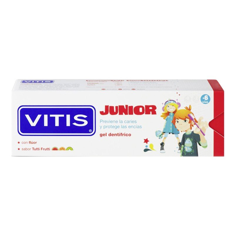VITIS Junior Gel Dentífrico 50ml-2