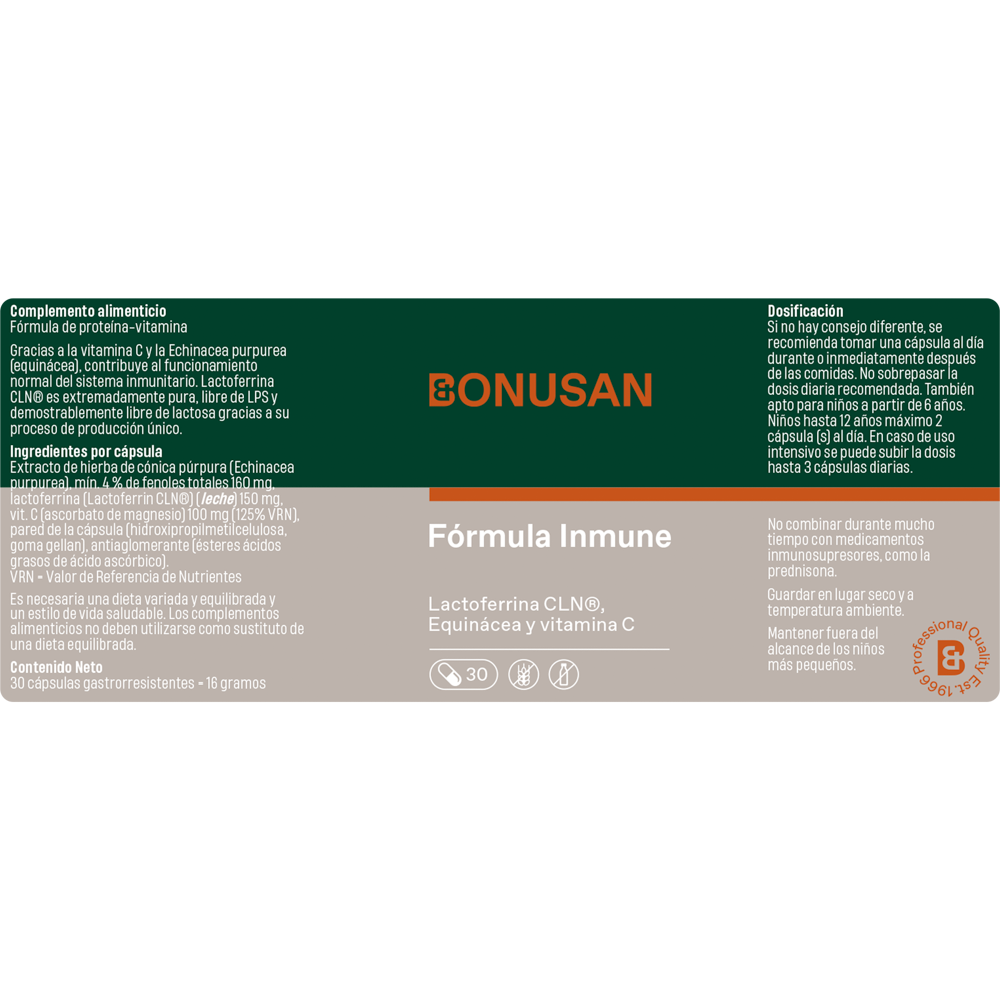 Bonusan Immune Formula 30 Capsules