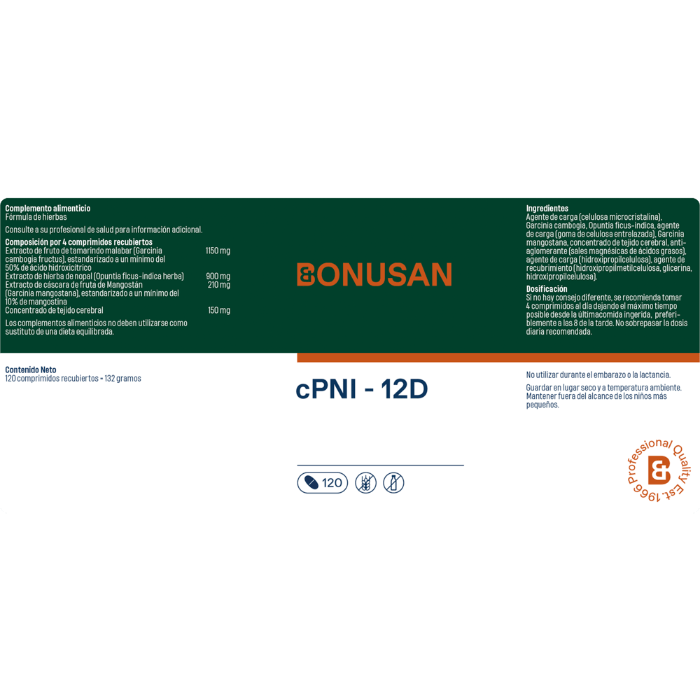 Bonusan cPNI-12D 120 Comprimés
