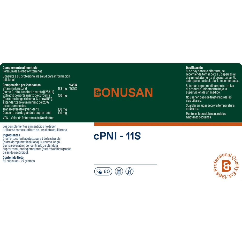 Bonusan cPNI- 11S 60 Cápsulas