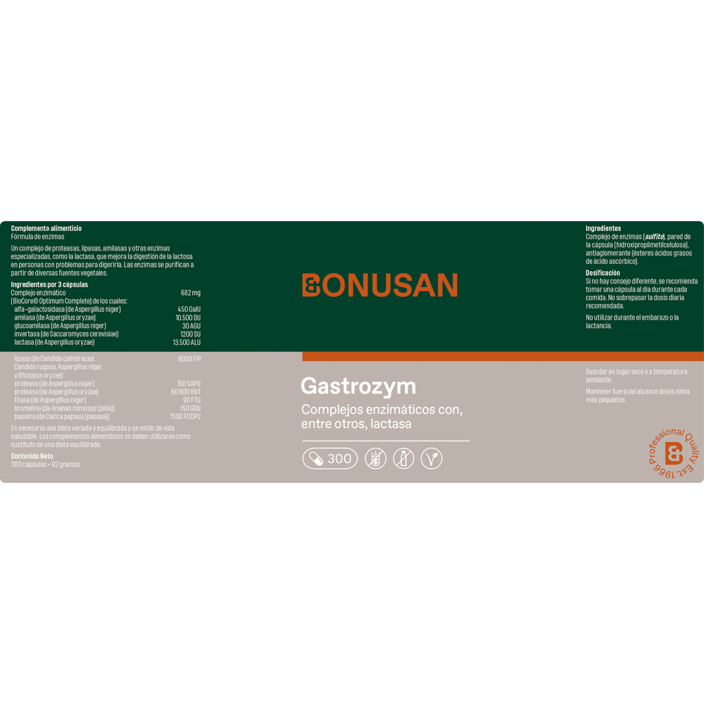 Bonusan Gastrozym 300 Gélules