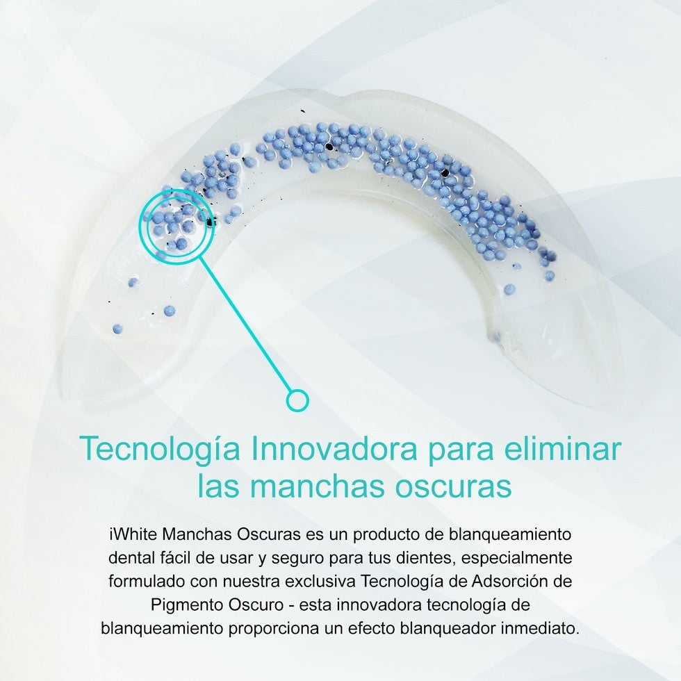 iWHITE Manchas Oscuras Kit Blanqueamiento Dental 10 Moldes-4