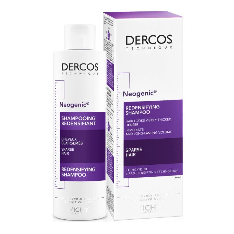 VICHY Dercos Neogenic Champú Redensificante Volumizante 200ml-5